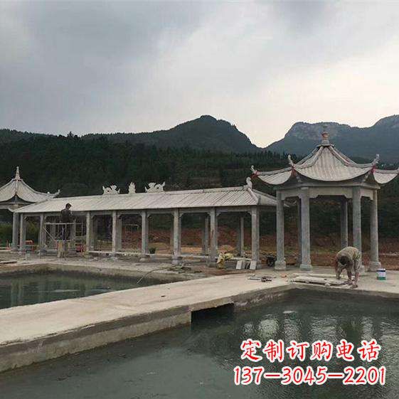 甘肃多功能石雕长廊雕塑
