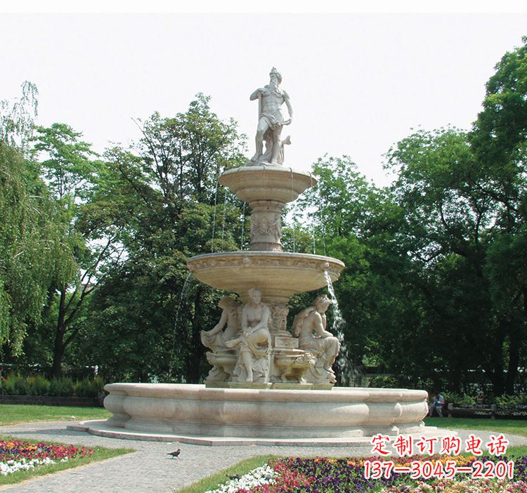 甘肃石雕跌水喷泉