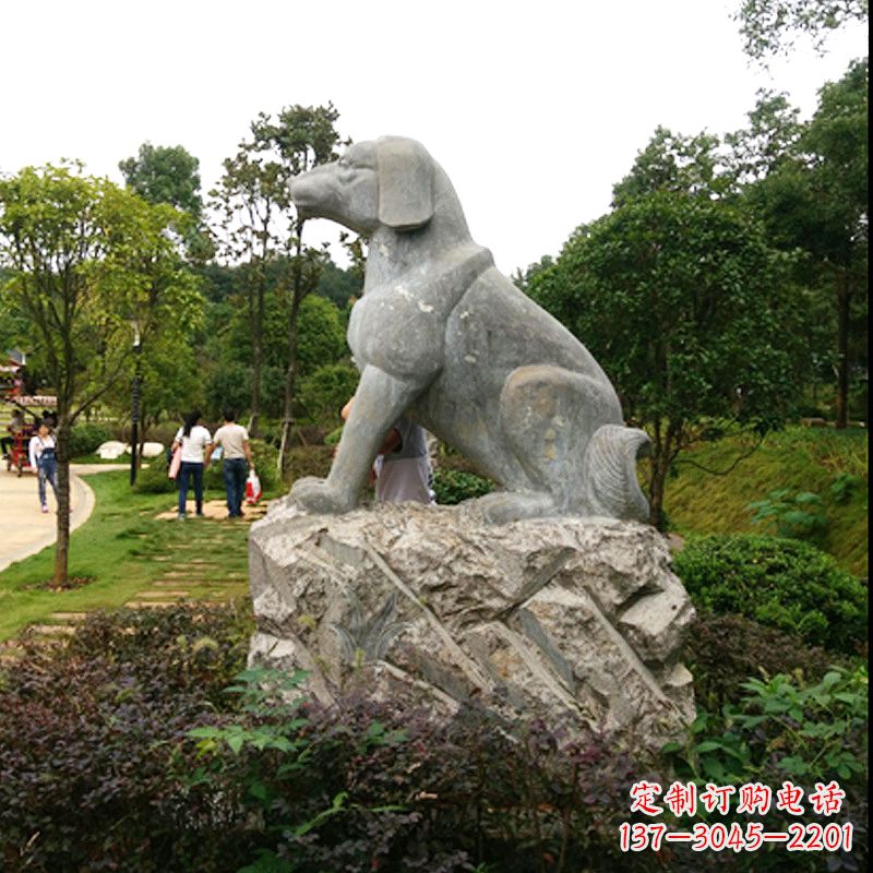 甘肃中领雕塑狗公园动物雕塑摆件