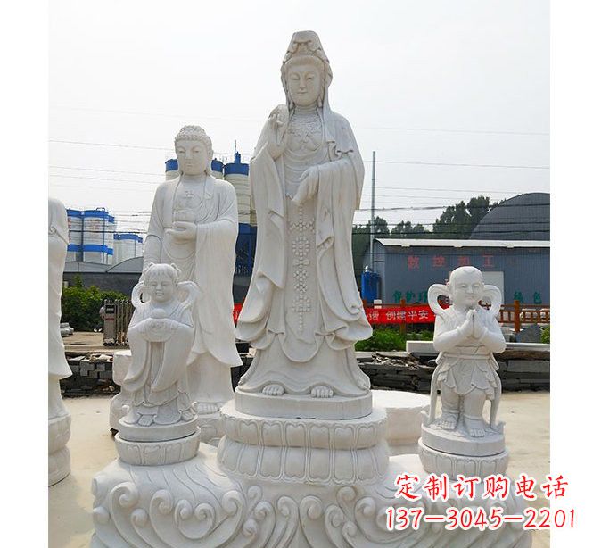 甘肃手工精美的观音塑像