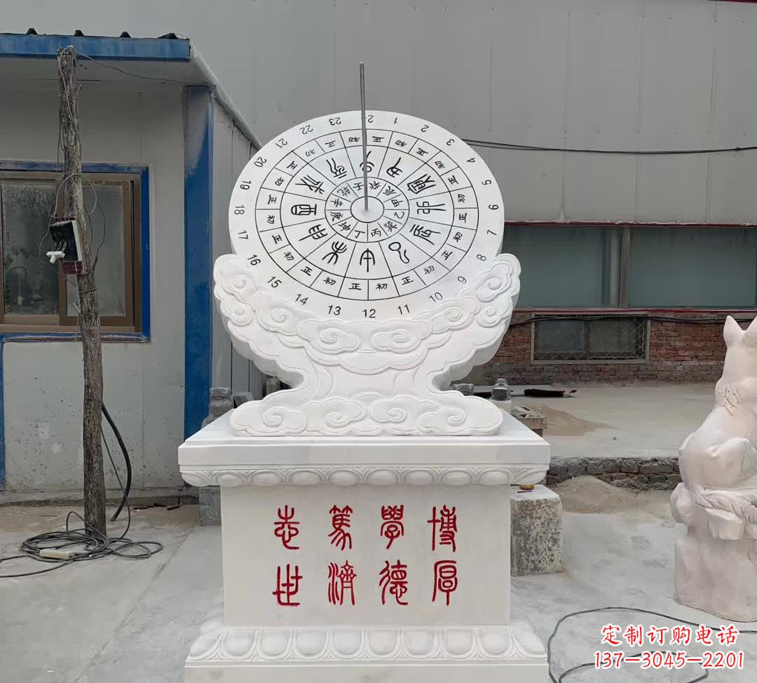 甘肃中领雕塑:专业的日晷雕塑定制