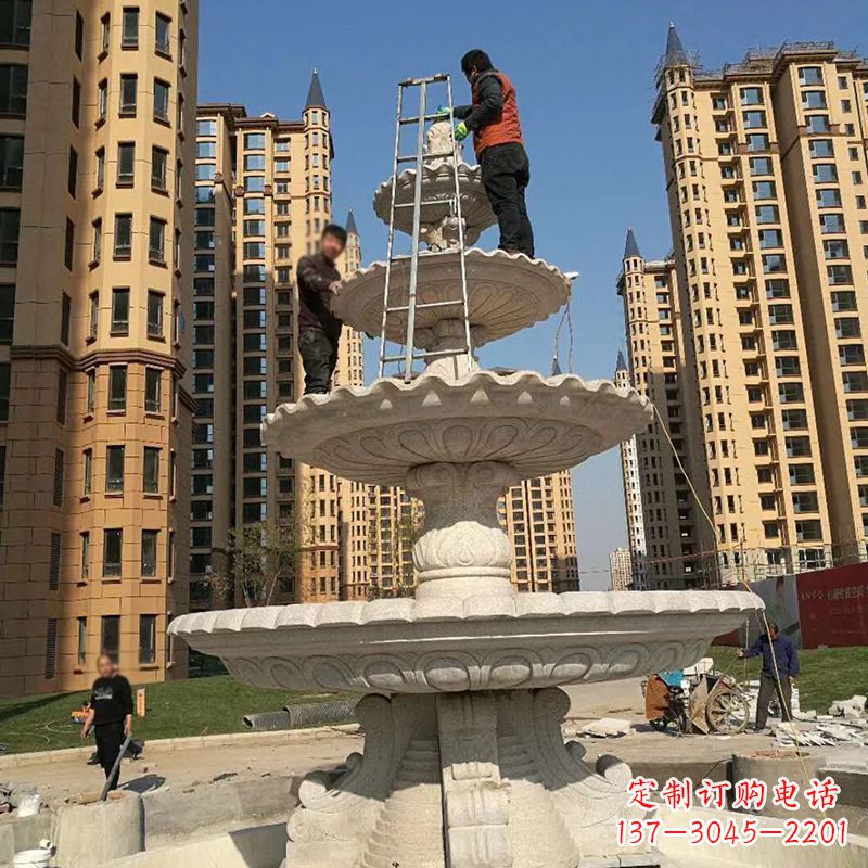 甘肃欣赏经典,九龙喷泉雕塑