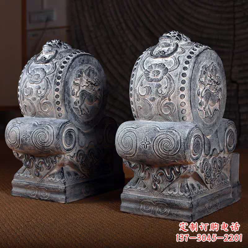 甘肃典雅石雕门墩,让你的家园更完美