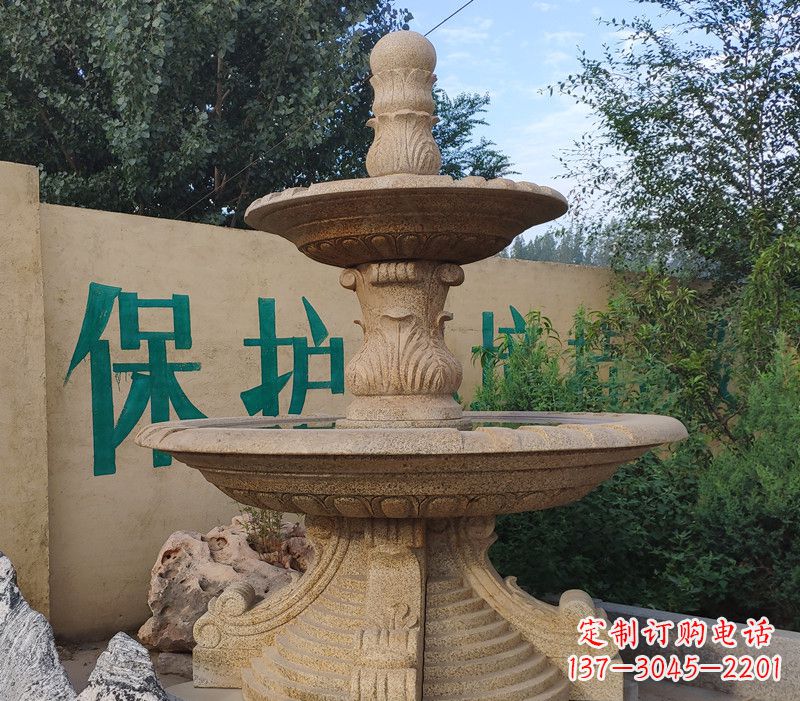 甘肃石雕喷泉鸿祥