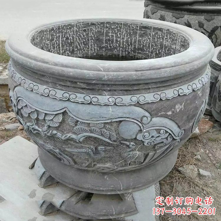 甘肃石刻园林鱼缸