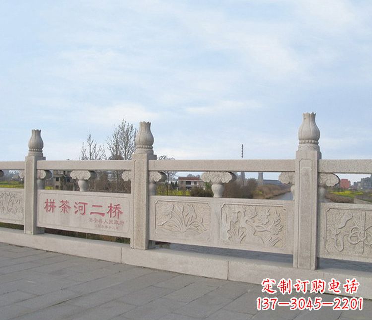 甘肃石栏板景区石雕