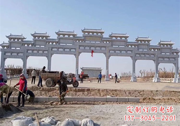 甘肃石牌坊九楼
