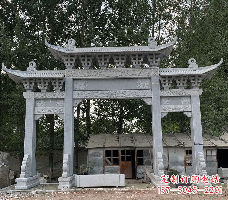 甘肃石牌坊石雕牌坊
