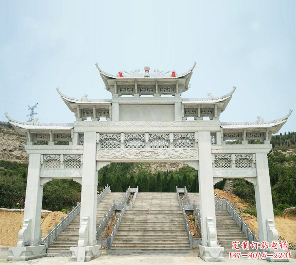 甘肃石牌坊图片