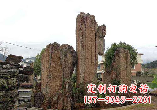 甘肃石笋石假山