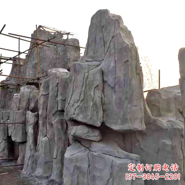 甘肃水泥塑石假山雕塑