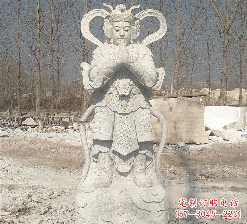 甘肃寺庙韦陀菩萨雕塑