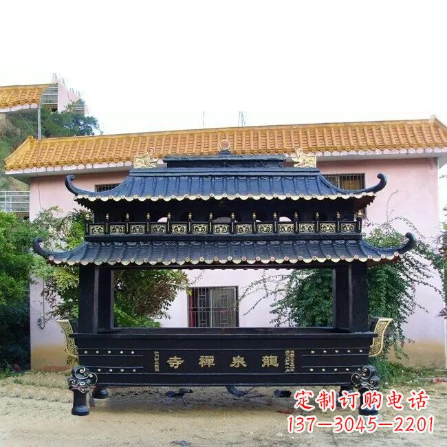 甘肃寺庙宗祠香炉雕塑