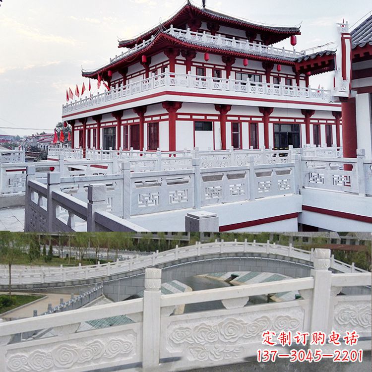 甘肃寺院石栏板