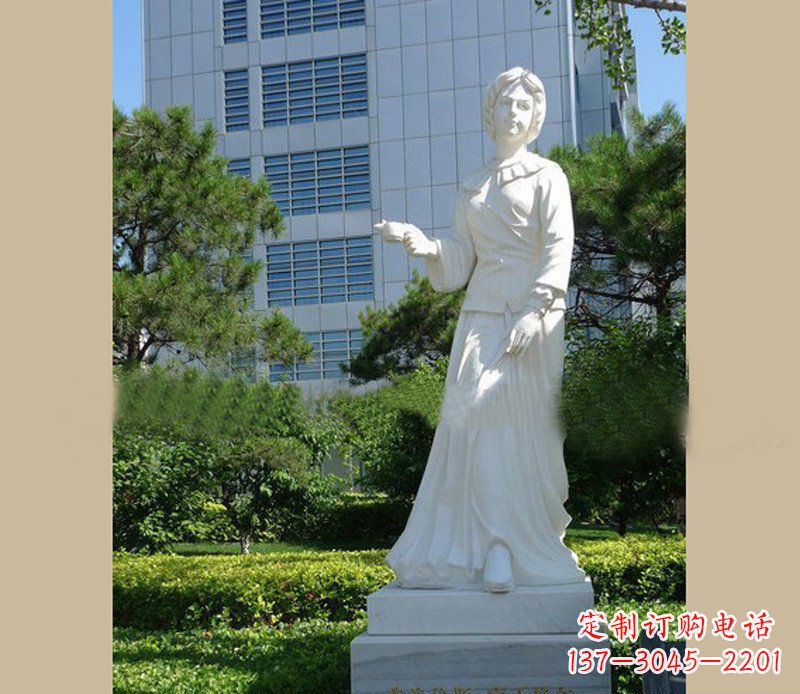 甘肃提灯天使弗洛伦斯·南丁格尔石雕