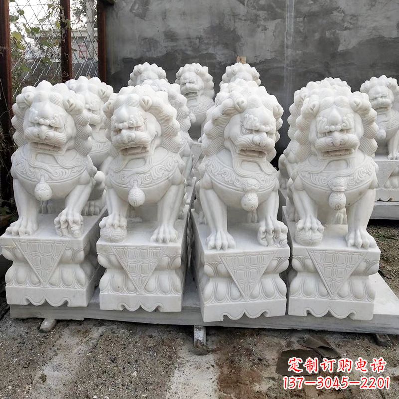 甘肃天安门狮子雕塑