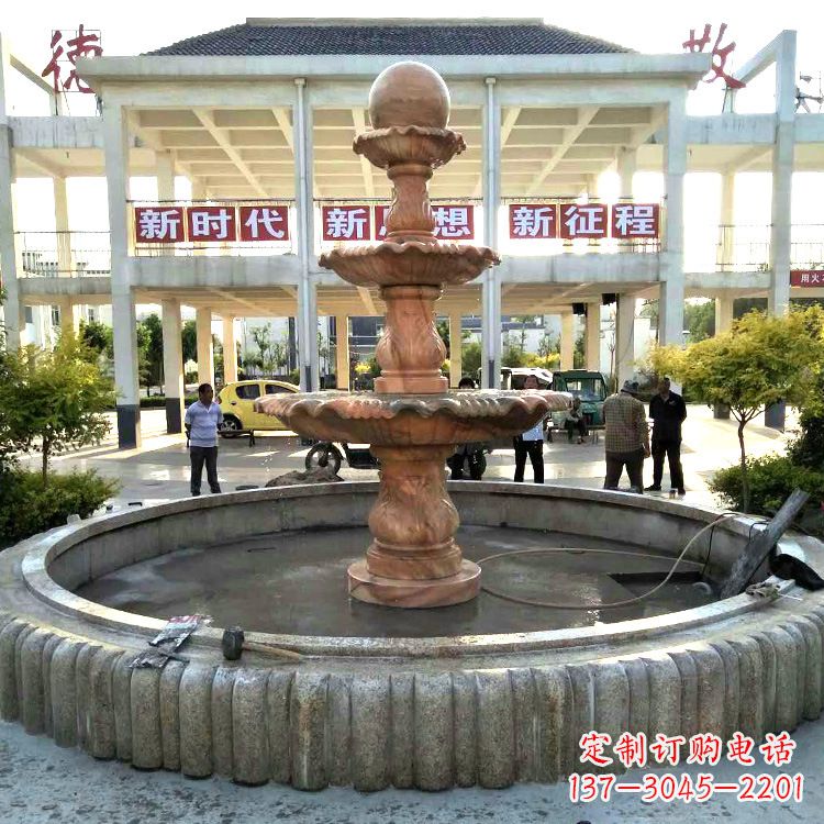 甘肃天使喷泉石雕