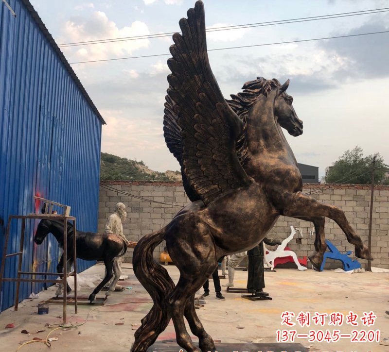 甘肃铜雕飞马雕塑
