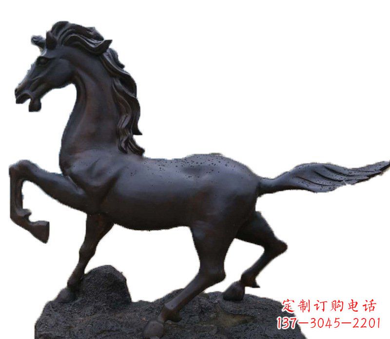 甘肃铜雕马动物雕塑