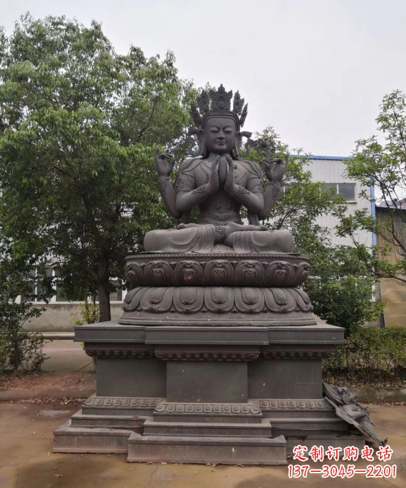 甘肃铜雕密宗佛寺庙佛像雕塑 