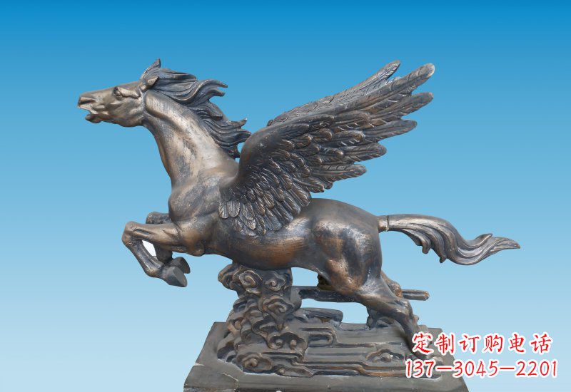 甘肃铜雕企业飞马