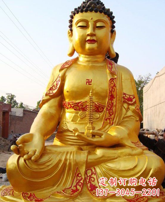 甘肃铜雕如来
