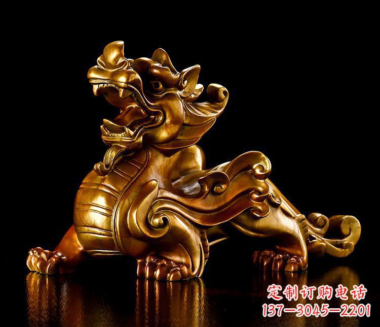 甘肃铜雕瑞兽貔貅