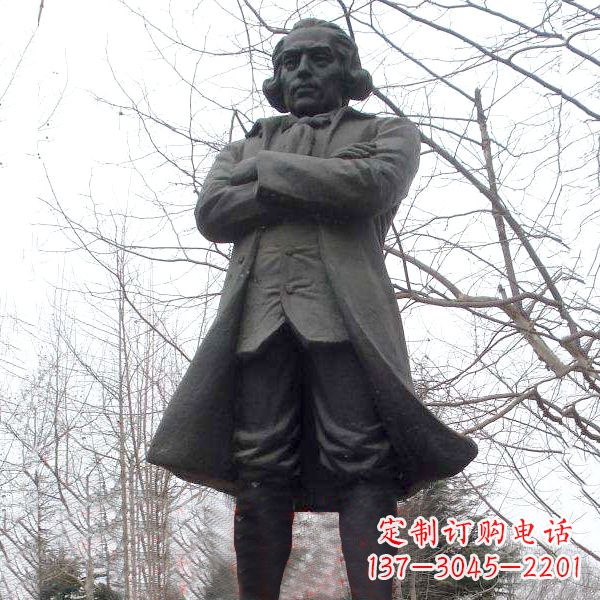 甘肃瓦特公园铜雕塑像