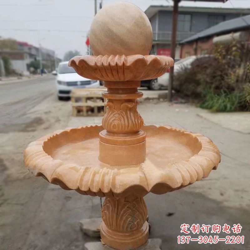 甘肃晚霞红风水球