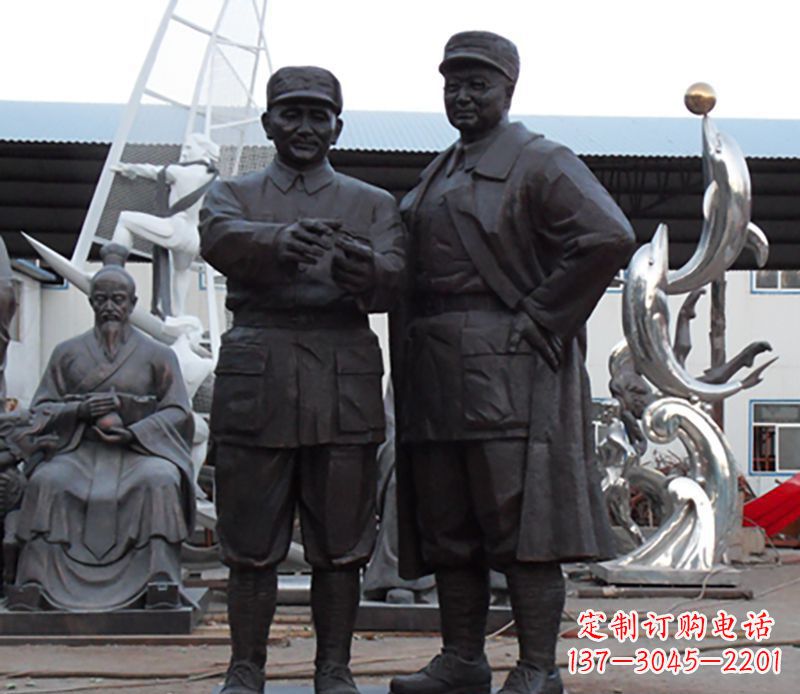 甘肃伟人邓小平雕塑