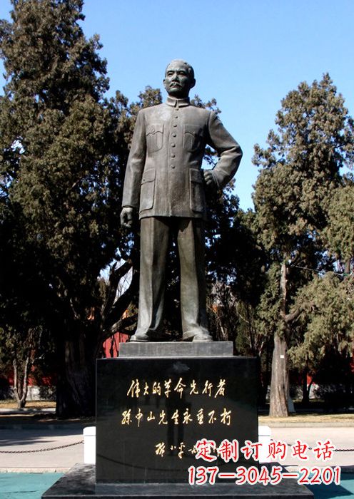 甘肃伟人铜雕的意义