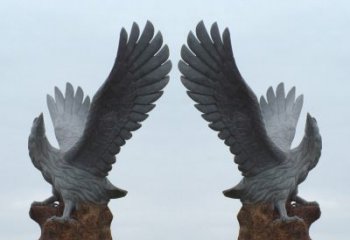 甘肃青石老鹰，雕刻成永恒的珍贵艺术