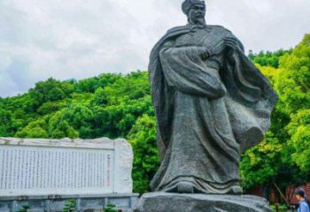 甘肃汇聚历史荣光——中领雕塑诸葛亮雕塑