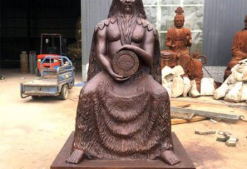 甘肃中华传统历史雕塑——华始祖伏羲像