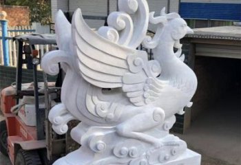 甘肃精美朱雀石雕，饱览中国文化之美