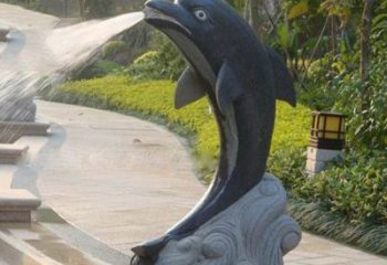 甘肃海豚雕塑：惊艳世间，把精灵捧在掌心