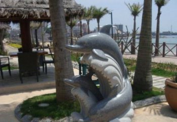 甘肃海豚雕塑，让海洋之声带给你温暖