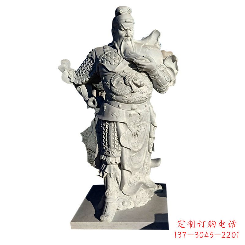 甘肃武财神关羽石雕