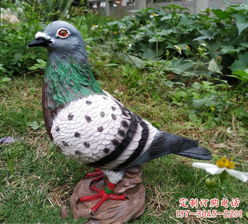 甘肃系列雕塑和平鸽