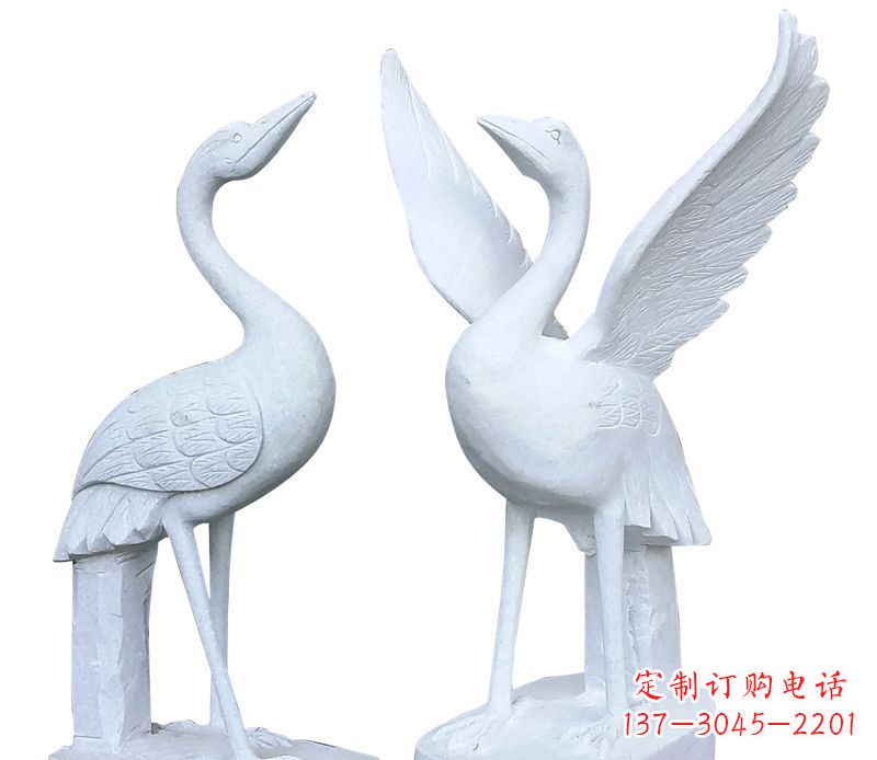 甘肃仙鹤公园动物石雕