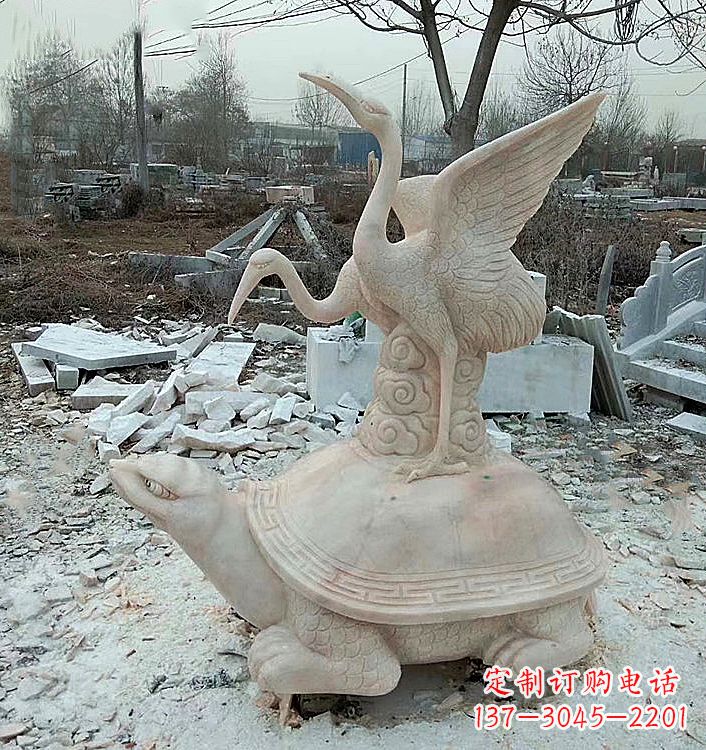 甘肃仙鹤石材雕塑