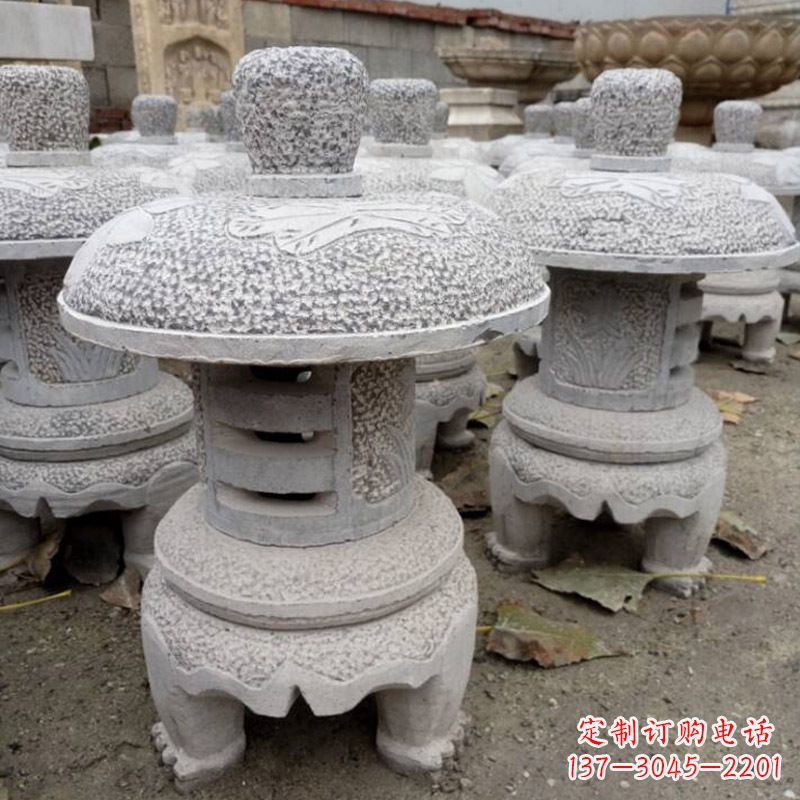 甘肃现代大理石石灯