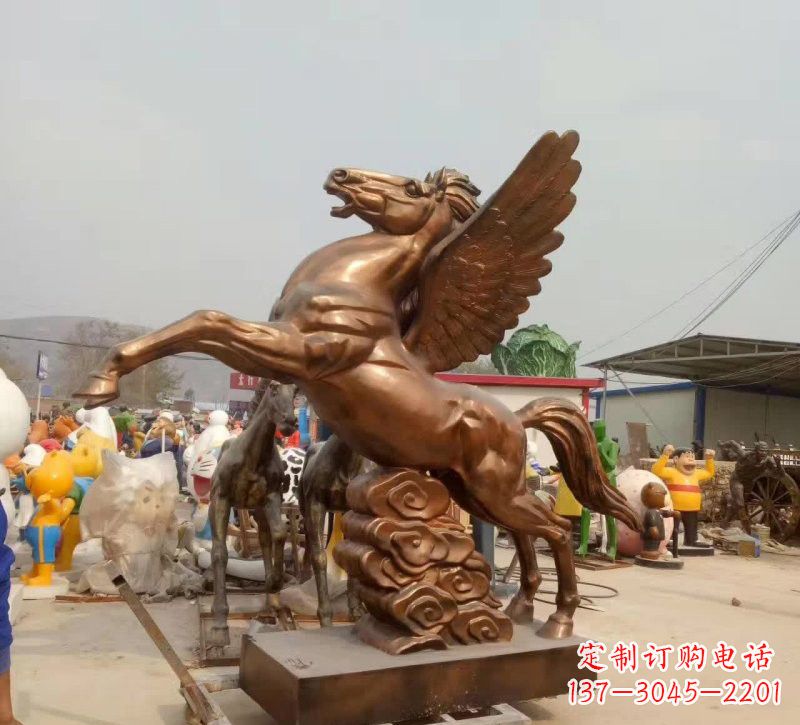 甘肃祥云飞马铜雕