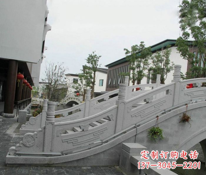 甘肃小区景观大理石拱桥
