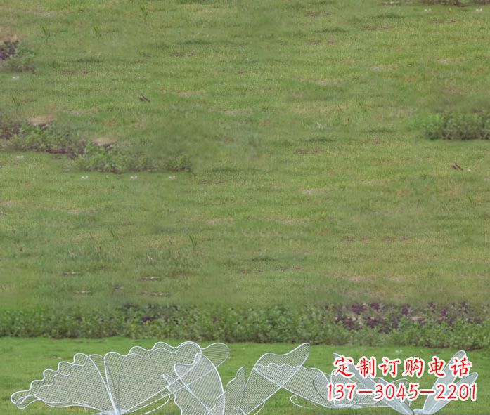 甘肃小区镂空蝴蝶不锈钢摆件雕塑