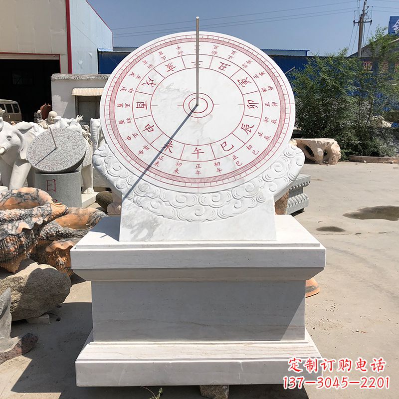 甘肃校园景观日晷雕塑