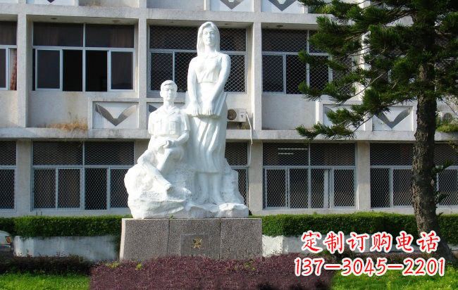 甘肃校园人物晨读的学生