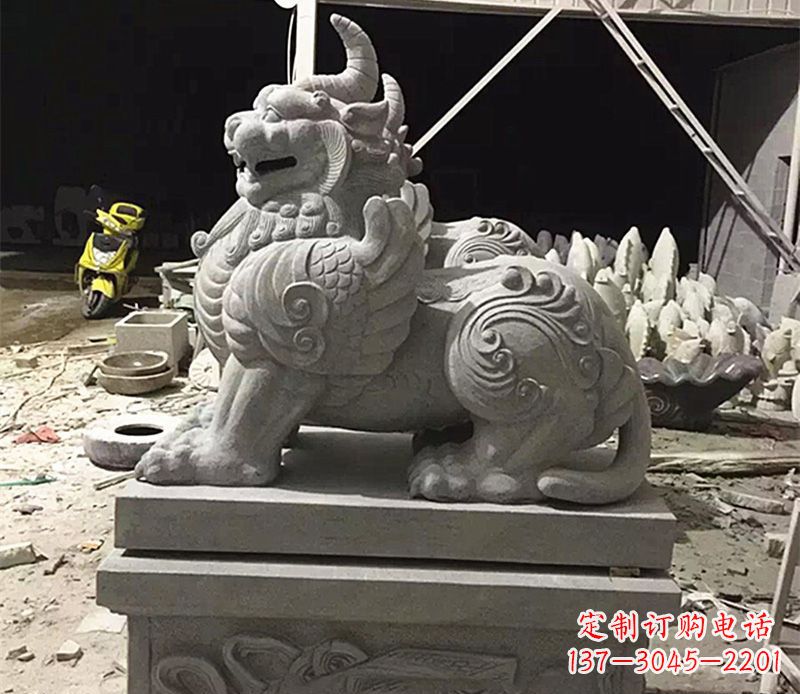 甘肃獬豸法院门口石雕