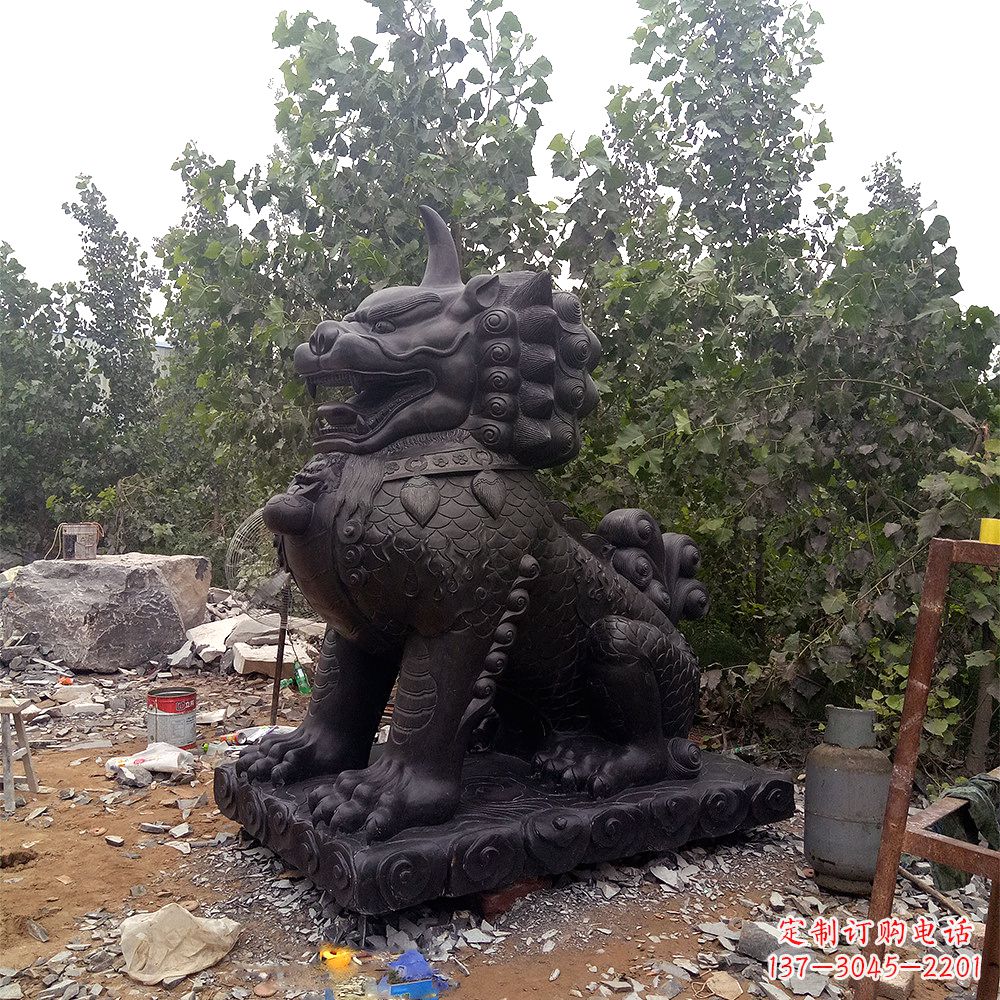 甘肃獬豸铸铜雕塑
