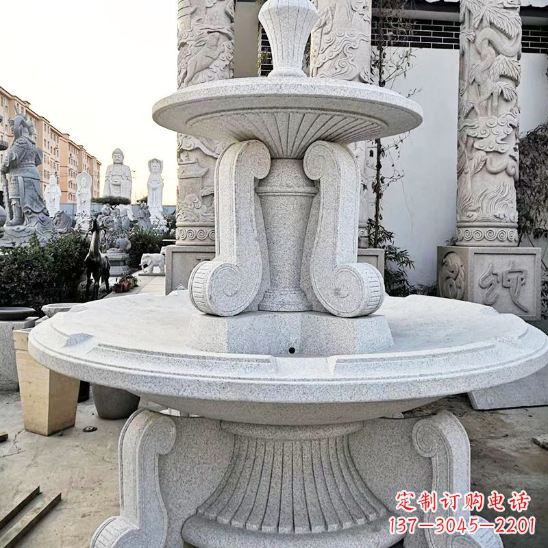 甘肃许愿池喷泉 石雕